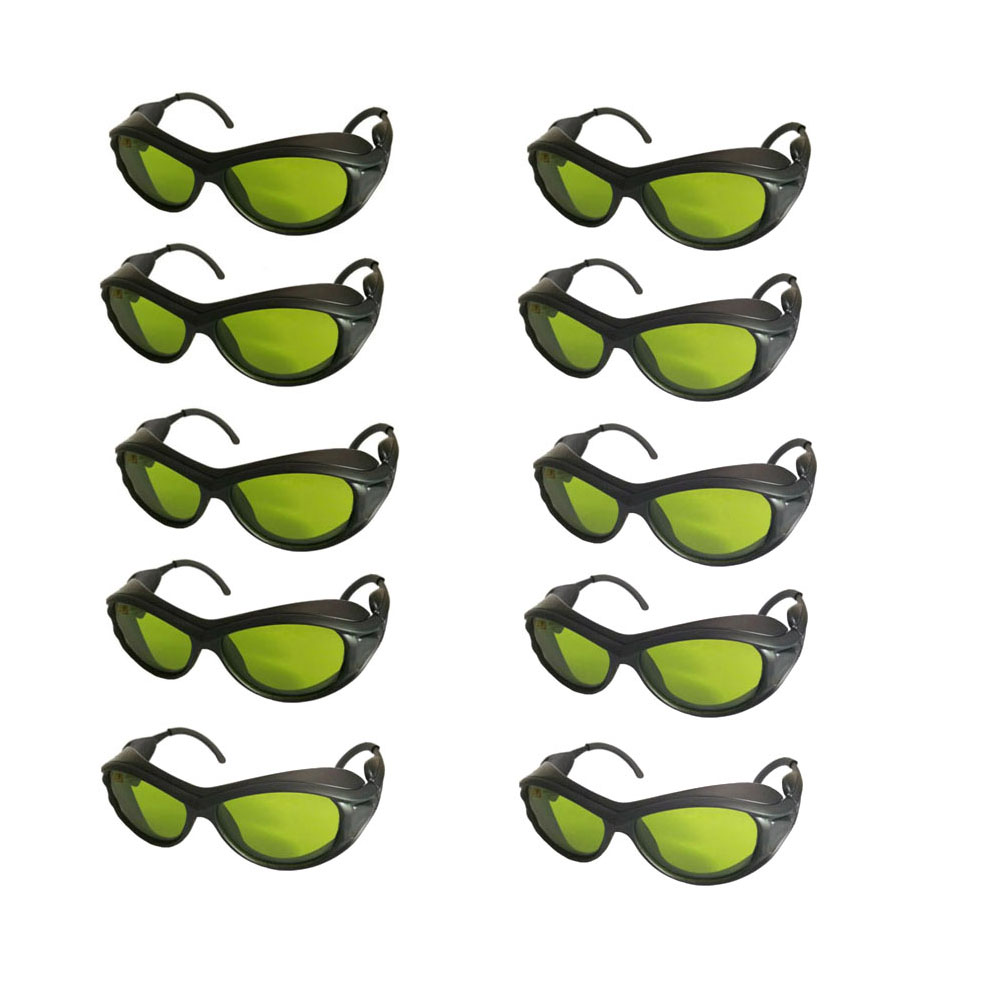 Laser Safety Goggles - 10 Uds 200nm-2000nm UV400 IPL gafas