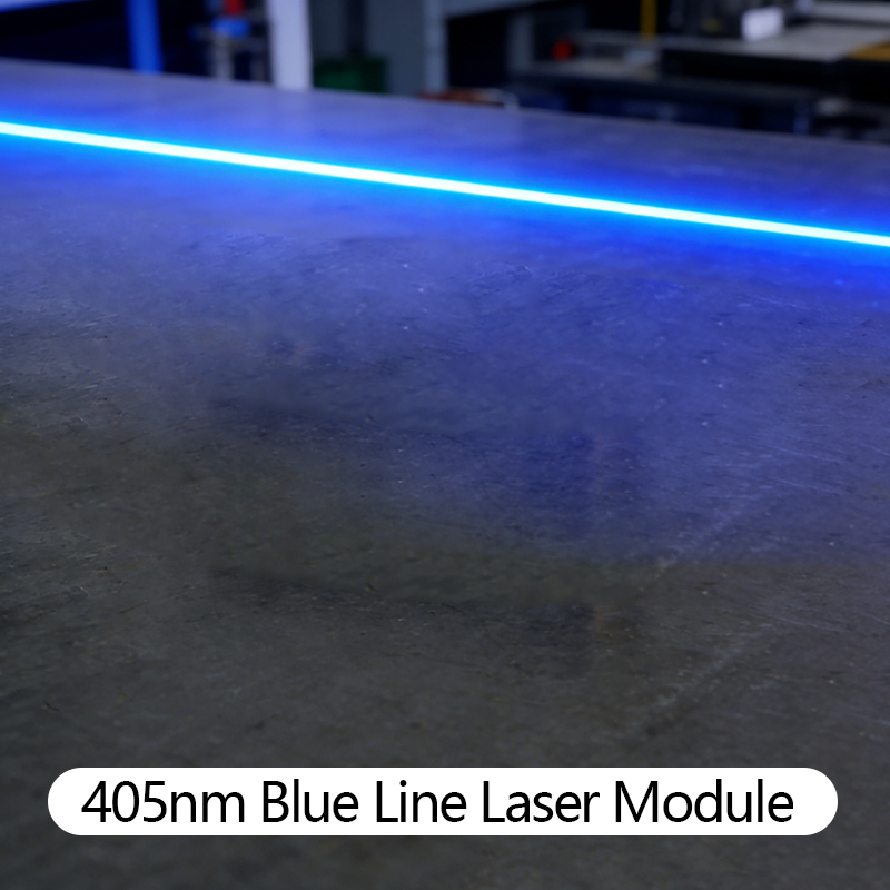 Industrial Blue Laser - Módulo de diodo láser enfocable D12X45mm