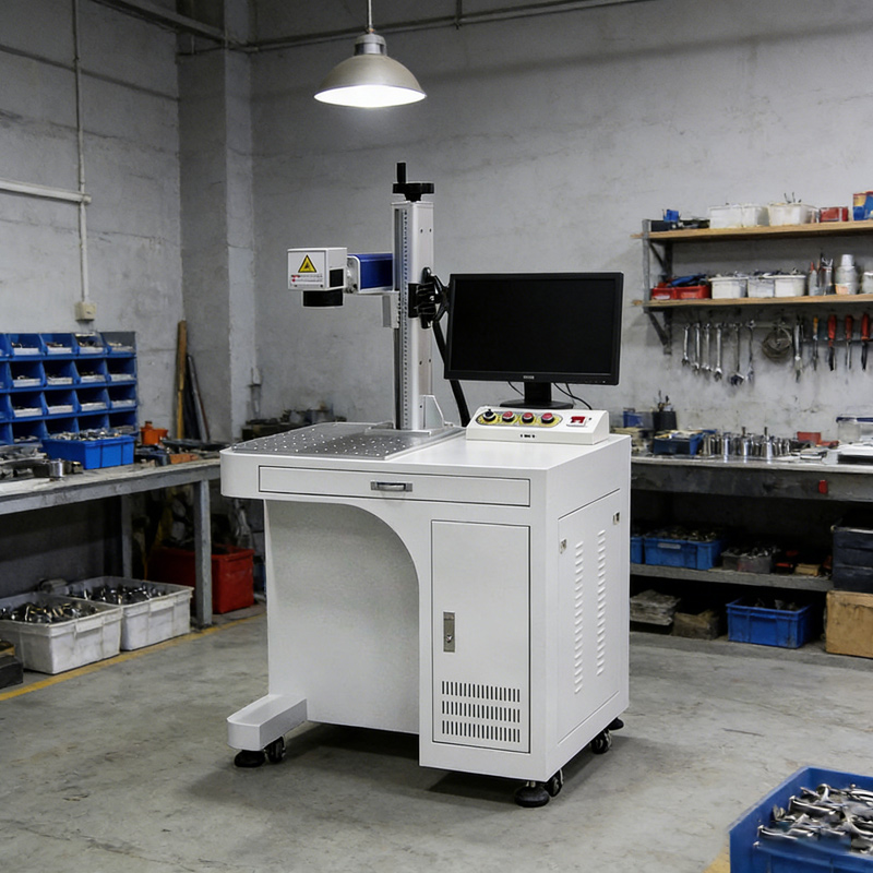 Industrial Laser Engraving Machine For Metal - Máquina de Marcado Láser de Fibra