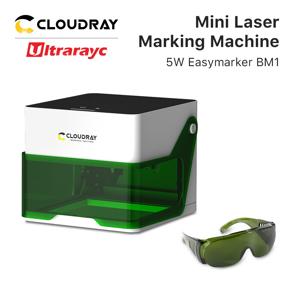 Industrial Laser Machines - Cloudray-Mini grabador láser CNC de 5000mw,