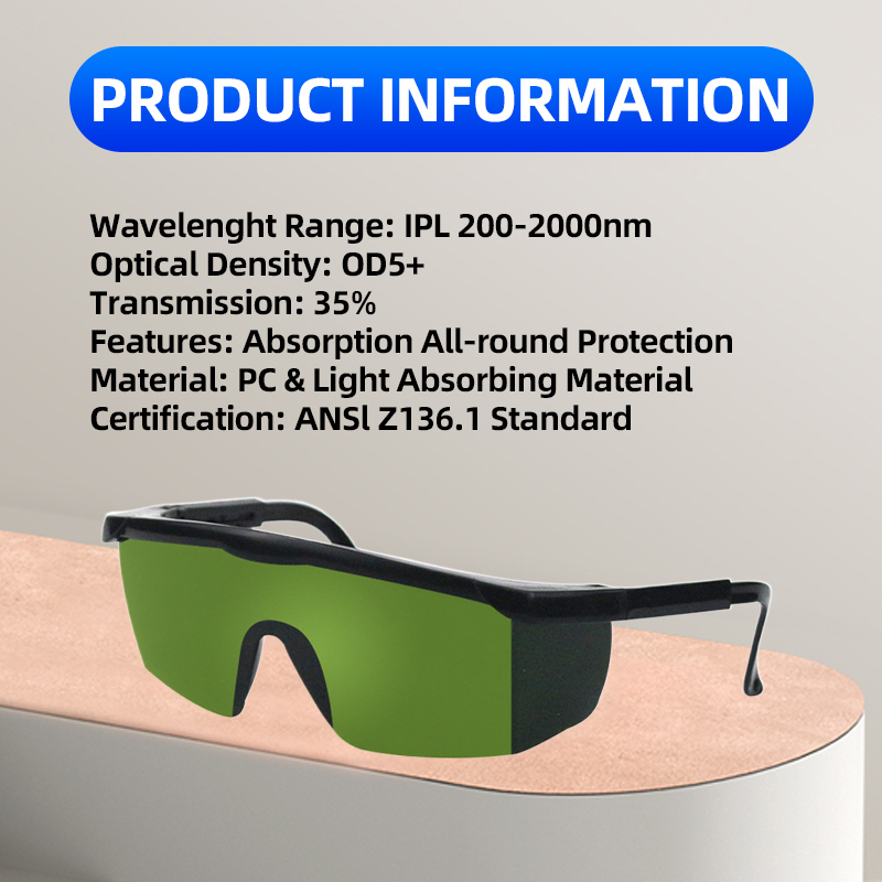 Laser Safety Goggles - 1PC gafas de protección láser 200nm-2000nm