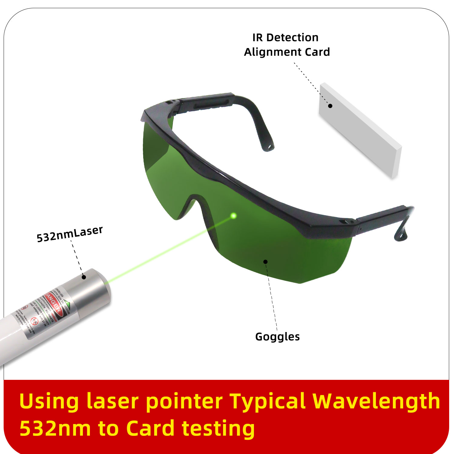 CO2 1064nm infrarrojo 355nm UV - Laser Safety Goggles reseña y precio