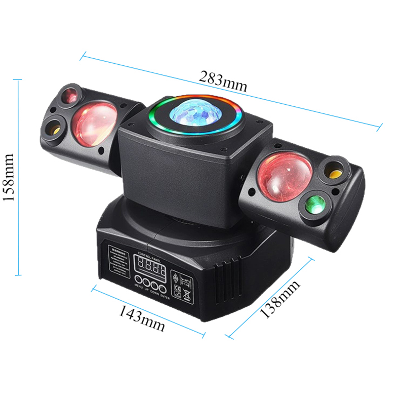 DMX colorido LED haz láser est - Industrial Laser Beam reseña y precio
