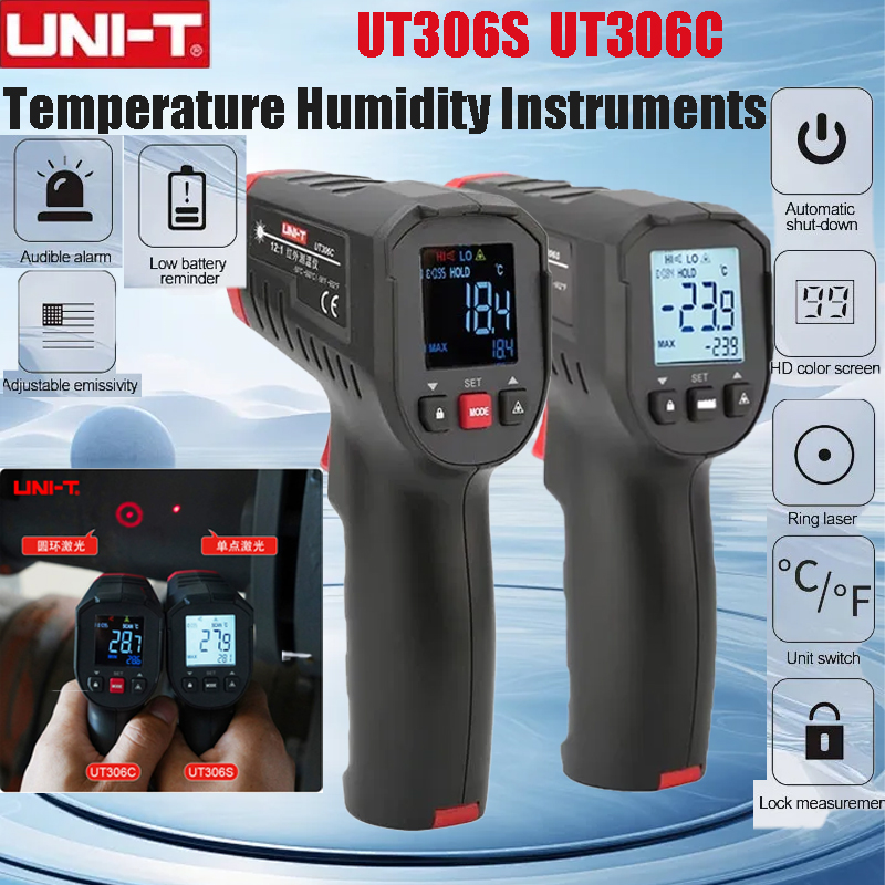 Termómetro Digital UNI-T UT306 - Industrial Laser Machines reseña y precio