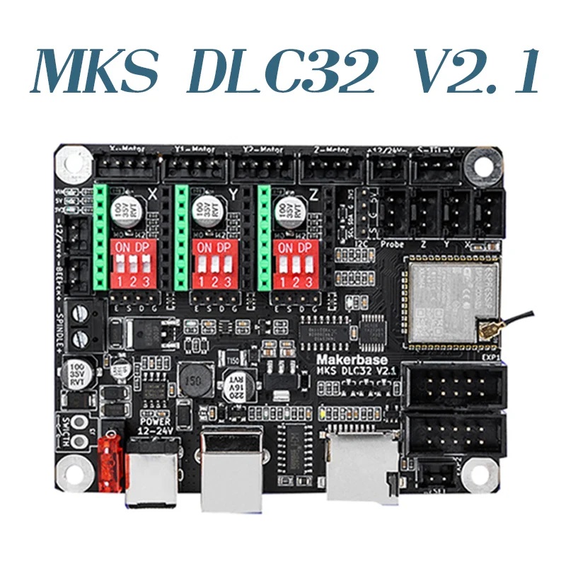 Makerbase-placa base MKS DLC32 - Industrial Laser Sensor reseña y precio