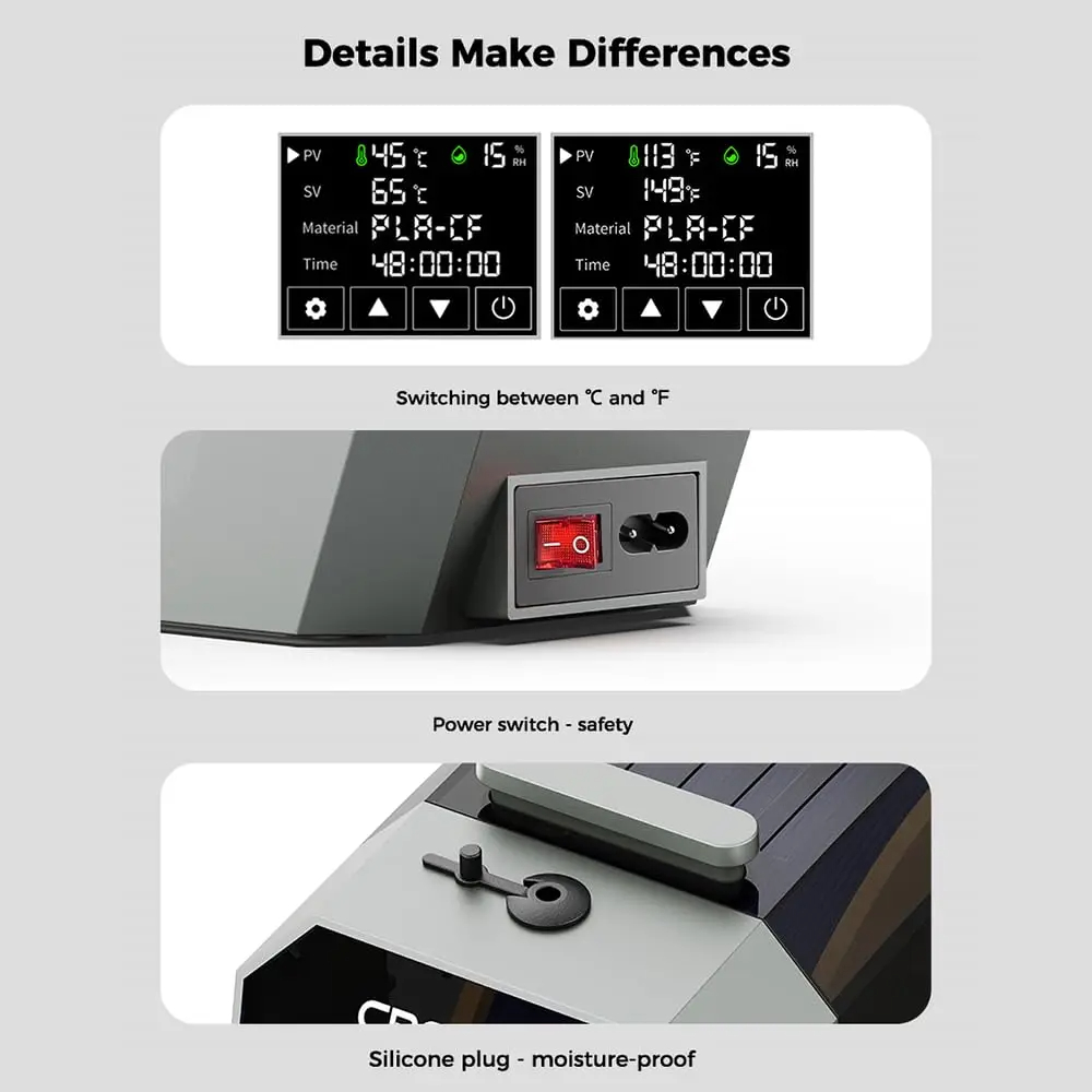 Secador de Filamento Creality  - Creality Printer Ender 3 V3 reseña y precio