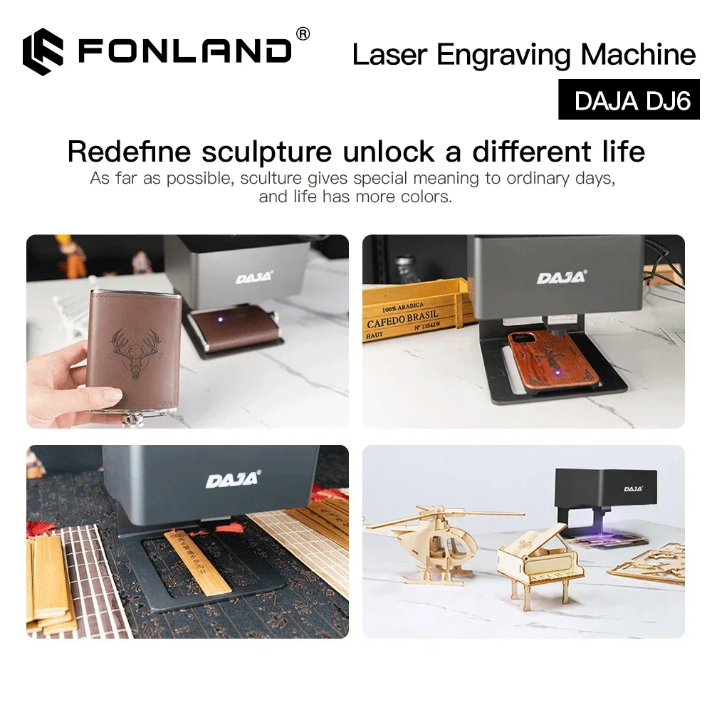 Grabador láser DAJA CNC DIY DJ - Industrial Laser Machines reseña y precio
