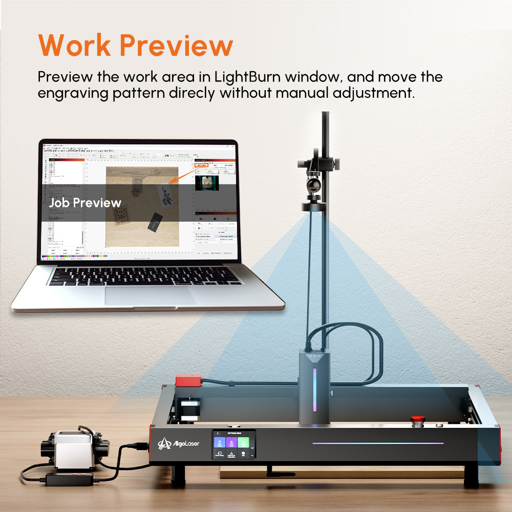 Kit de Cámara Lightburn para G - Industrial Laser Sensor reseña y precio