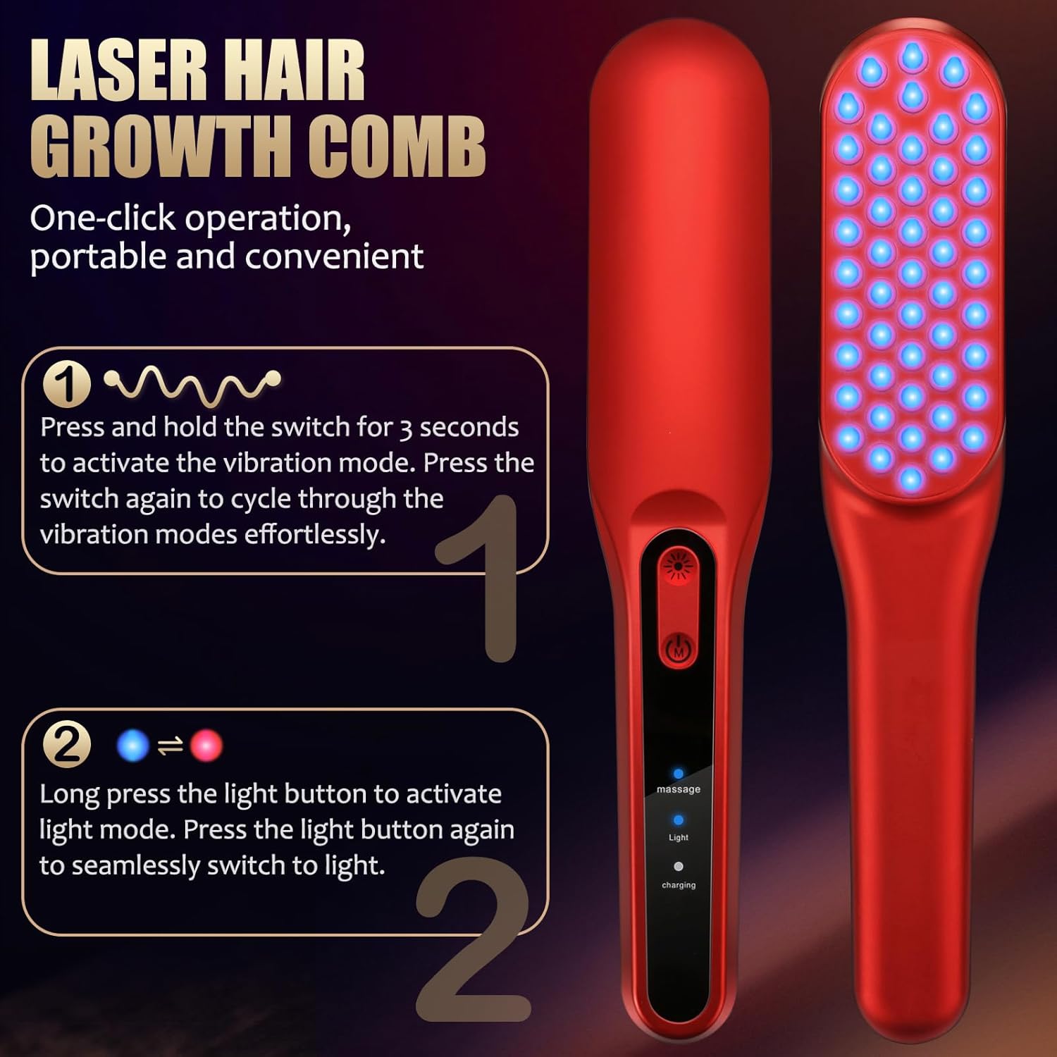 Peine Láser para el Crecimient - Industrial Laser Beam reseña y precio