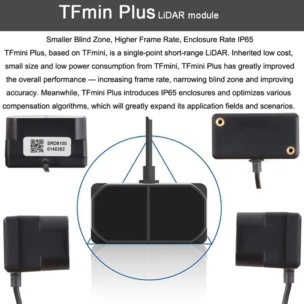 10 Uds TFmini Plus Sensor de t - Industrial Laser Sensor reseña y precio
