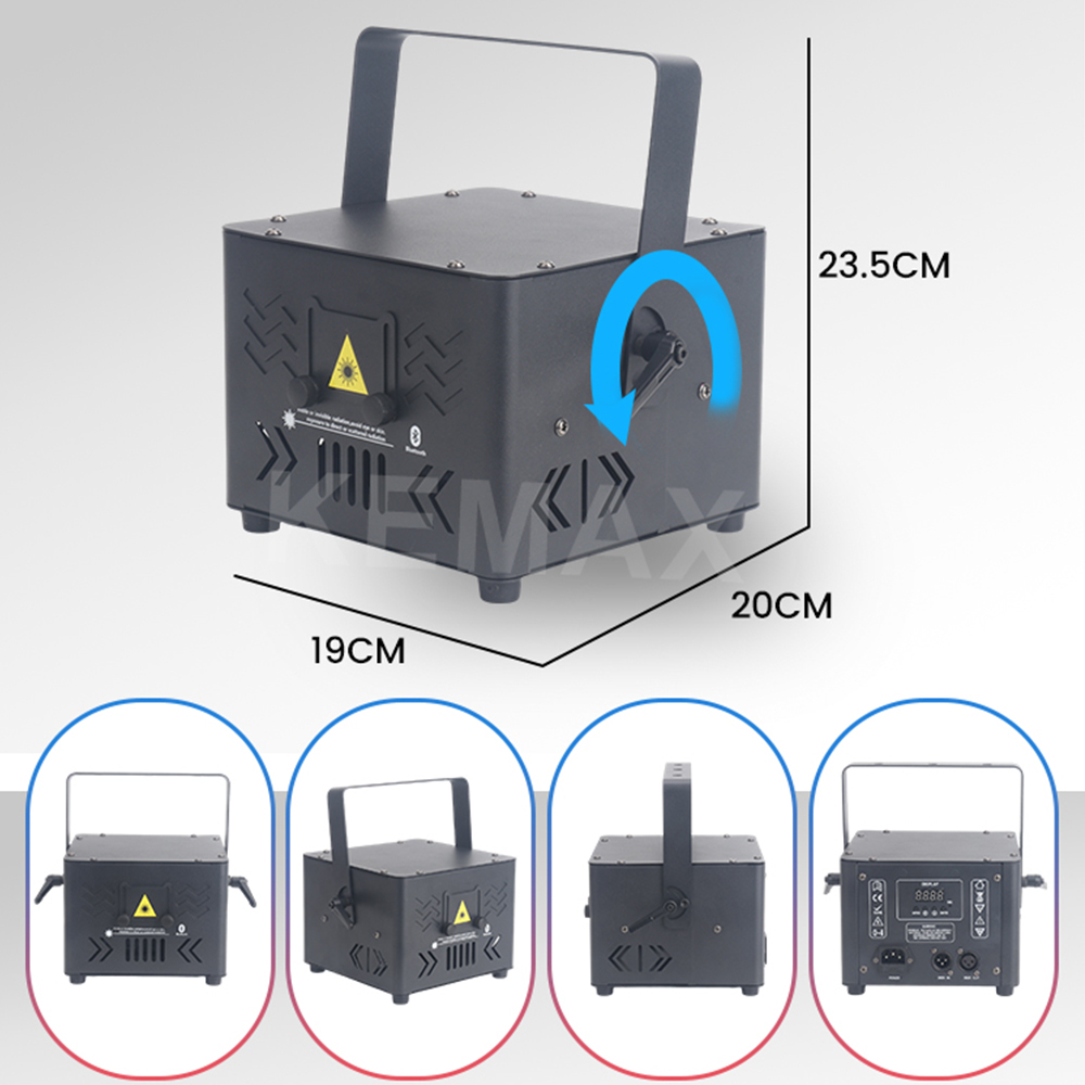 Bluetooth Lazer Light 3W 5W AP - Industrial Laser Beam reseña y precio