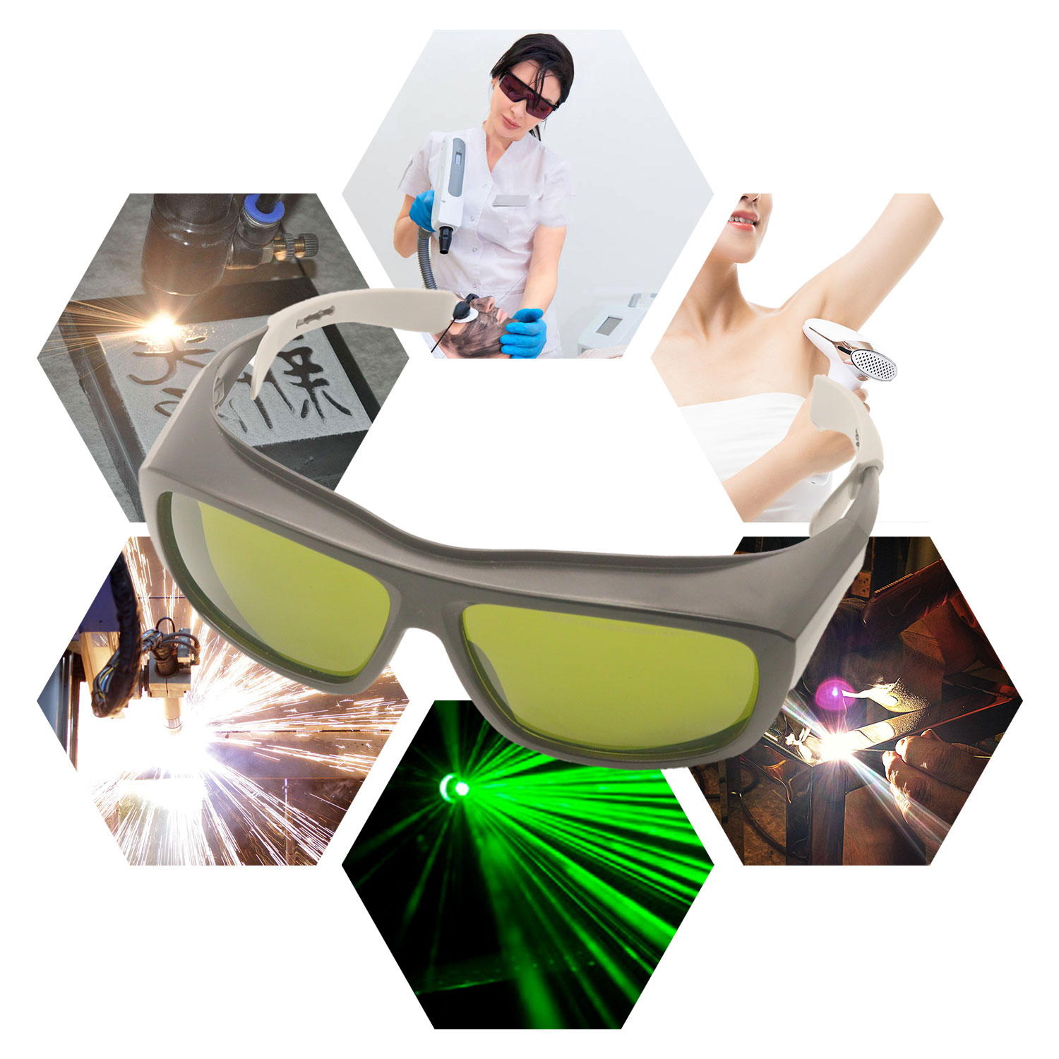 Gafas protectoras láser para d - Laser Safety Goggles reseña y precio