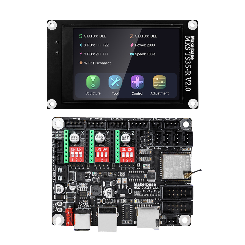 Placa base para máquina de gra - Industrial Laser Sensor reseña y precio