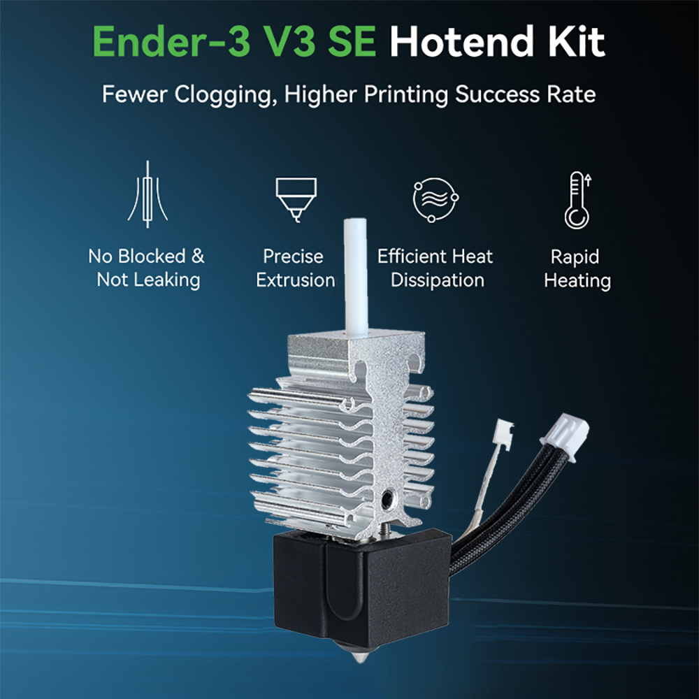 El kit Hotend Creality Ender-3 - Creality Printer Ender 3 V3 reseña y precio